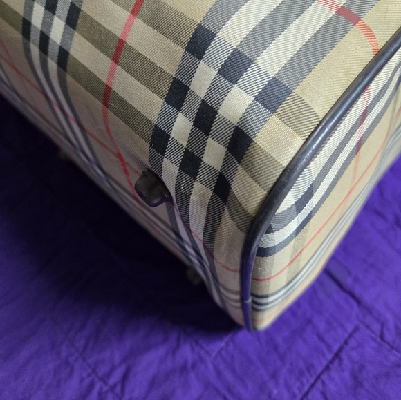 BURBERRYS DUFFLE TRAVEL BAG - Picture 12 of 13